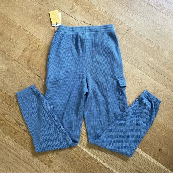Girl Crush - Waffle Cargo Jogger in Blue - Picture 8 of 8